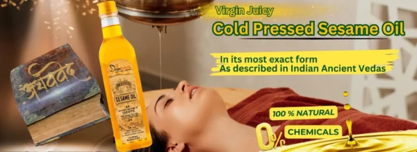 Ayurvedic Cold Pressed Sesame Oil
