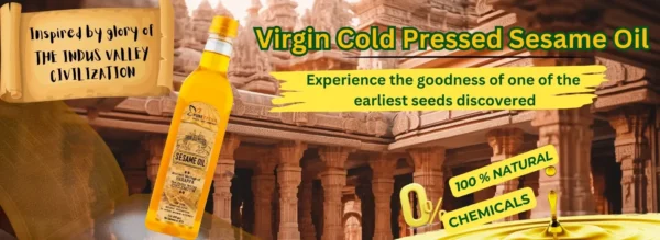 Pure Tatva's Virgin Cold Pressed Sesame Oil