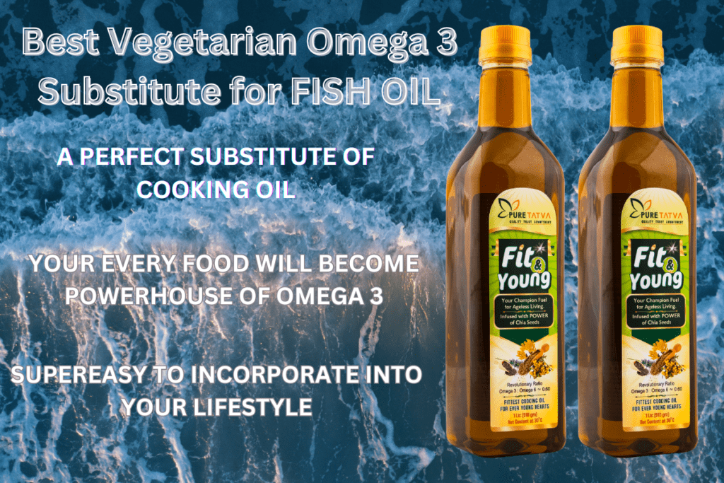 Vegetarian Omega 3 Substitute for Fish oil - Fit and Young