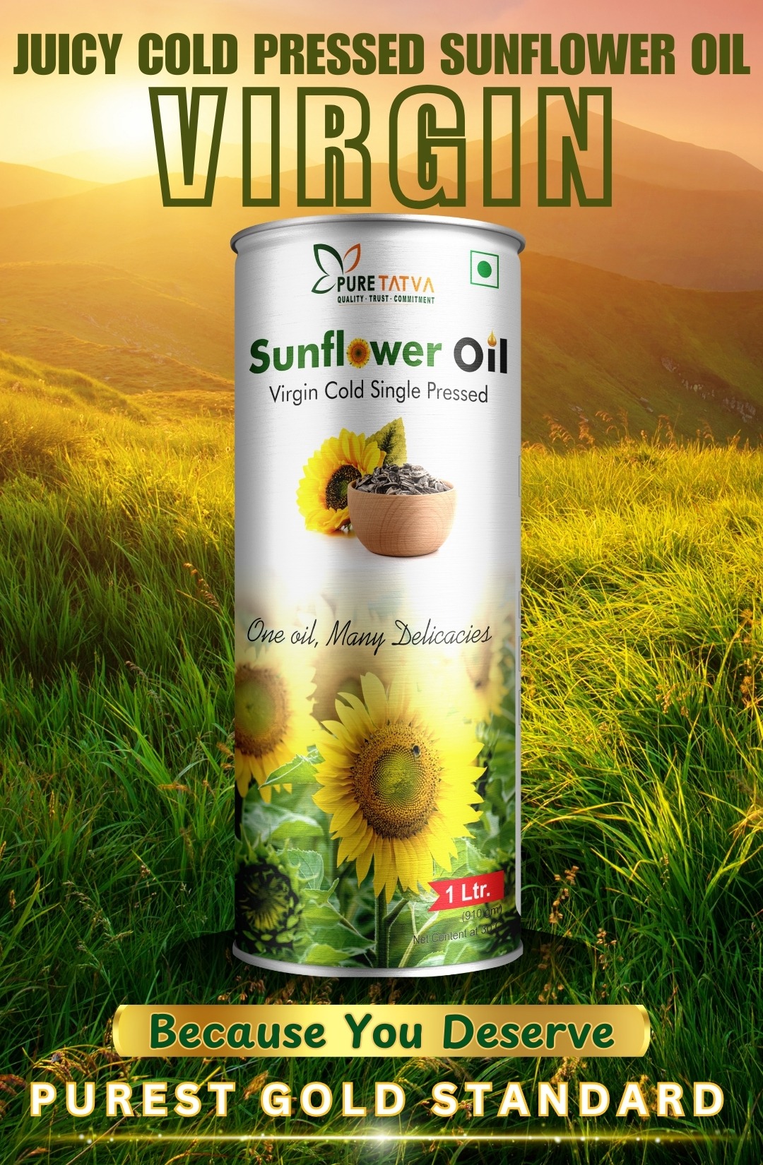 Why Cold Pressed Sunflower Oil is the Best Choice for Cooking
