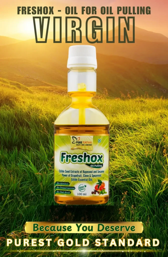 Freshox - Oil for Oil Pulling by Pure Tatva