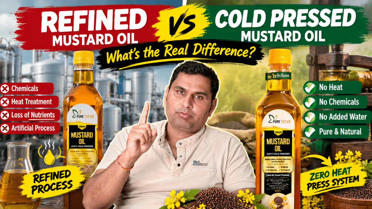 Refined vs Cold Pressed Mustard Oil: What’s the Real Difference?